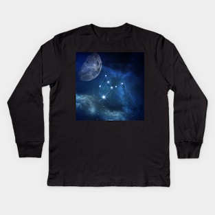 Zodiac sings virgo Kids Long Sleeve T-Shirt